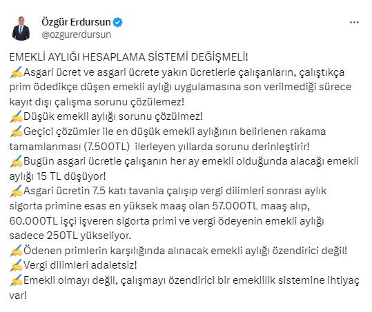 Tüm çalışanların emekli maaşı düşecek 12